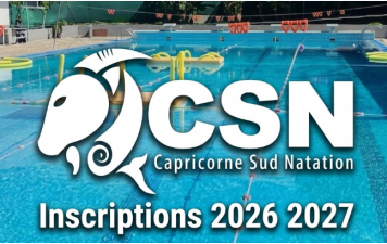 🏊‍♂️ LES INSCRIPTIONS SONT OUVERTES – SAISON 2026 / 2027 ! 🏊‍♀️