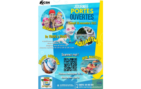 Journée portes ouvertes le samedi 26 novembres 2022