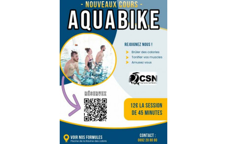 🔥 C’est reparti pour l’Aquabike !